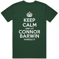 Keep Calm And Let Connor Barwin Handle It Philadelphia Football Player Sports Fan Vintage Retro Forest Green T Shirt Keep Calm And Let Connor Barwin Handle It Philadelphia Football Player Sports Fan Vintage Retro Forest Green T Shirt