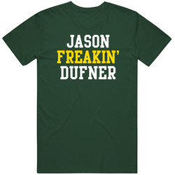 Jason Freakin' Dufner Funny Professional Golfer Fan Favorite Vintage Retro Forest Green T Shirt Jason Freakin' Dufner Funny Professional Golfer Fan Favorite Vintage Retro Forest Green T Shirt