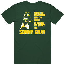Baseball Boogeyman Oakland Sonny Gray Vintage Retro Forest Green T Shirt Baseball Boogeyman Oakland Sonny Gray Vintage Retro Forest Green T Shirt