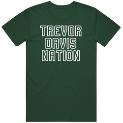 Trevor Davis Nation Green Bay Football Player Trending Fan Vintage Retro Forest Green T Shirt Trevor Davis Nation Green Bay Football Player Trending Fan Vintage Retro Forest Green T Shirt