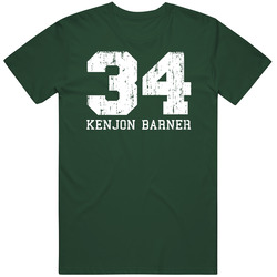 Kenjon Barner No.34 Philadelphia Football Fan Worn Look Sports Vintage Retro Forest Green T Shirt Kenjon Barner No.34 Philadelphia Football Fan Worn Look Sports Vintage Retro Forest Green T Shirt