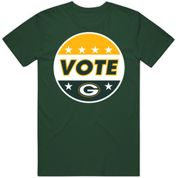 Green Bay Packers Fan Nfl Vote Presidential Election Political Campaign 2020 Vintage Retro Forest Green T Shirt Green Bay Packers Fan Nfl Vote Presidential Election Political Campaign 2020 Vintage Retro Forest Green T Shirt