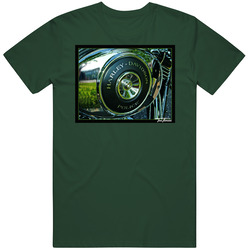 Police Harley Vintage Retro Forest Green T Shirt Police Harley Vintage Retro Forest Green T Shirt