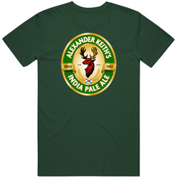 Alexander Keith's Ipa Beer Vintage Retro Forest Green T Shirt Alexander Keith's Ipa Beer Vintage Retro Forest Green T Shirt