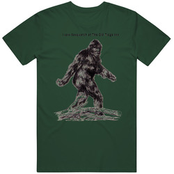 Sasquatch At Old Tioga Inn Vintage Retro Forest Green T Shirt Sasquatch At Old Tioga Inn Vintage Retro Forest Green T Shirt