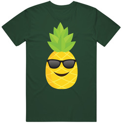 Pineapples Vintage Retro Forest Green T Shirt Pineapples Vintage Retro Forest Green T Shirt