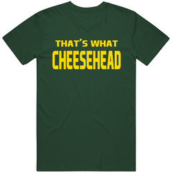 That's What Cheesehead Green Bay Packers Fan Support Vintage Retro Forest Green T Shirt That's What Cheesehead Green Bay Packers Fan Support Vintage Retro Forest Green T Shirt