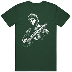 Lou Reed #1 Vintage Retro Forest Green T Shirt Lou Reed #1 Vintage Retro Forest Green T Shirt