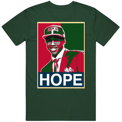Milwaukee Basketball Hope John Henson Vintage Retro Forest Green T Shirt Milwaukee Basketball Hope John Henson Vintage Retro Forest Green T Shirt