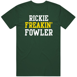 Rickie Fowler Freakin' Null Funny Professional Golfer Fan Favorite Vintage Retro Forest Green T Shirt Rickie Fowler Freakin' Null Funny Professional Golfer Fan Favorite Vintage Retro Forest Green T Shirt