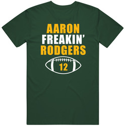 Aaron Freakin' Rodgers Football Sports - Vintage Retro Forest Green T Shirt Aaron Freakin' Rodgers Football Sports - Vintage Retro Forest Green T Shirt
