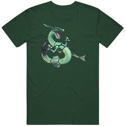 Rayquaza Pokemon Video Game A Pig In Vintage Retro Forest Green T Shirt Rayquaza Pokemon Video Game A Pig In Vintage Retro Forest Green T Shirt