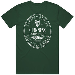 Guinness Extra Stout Irish Beer St. Patrick's Day Drinking Vintage Retro Forest Green T Shirt Guinness Extra Stout Irish Beer St. Patrick's Day Drinking Vintage Retro Forest Green T Shirt