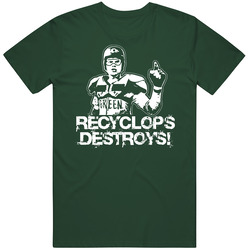 The Office Recyclops Vintage Retro Forest Green T Shirt The Office Recyclops Vintage Retro Forest Green T Shirt