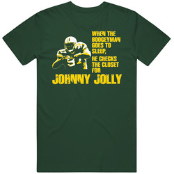 Football Green Bay Boogeyman Gb G.b Johnny Jolly Vintage Retro Forest Green T Shirt Football Green Bay Boogeyman Gb G.b Johnny Jolly Vintage Retro Forest Green T Shirt