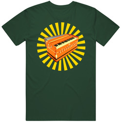 Harmonium Vintage Retro Forest Green T Shirt Harmonium Vintage Retro Forest Green T Shirt