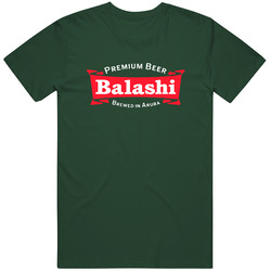 Balashi Premium Beer Vintage Retro Forest Green T Shirt Balashi Premium Beer Vintage Retro Forest Green T Shirt