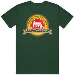 Land Cruiser/teq Seal Vintage Retro Forest Green T Shirt Land Cruiser/teq Seal Vintage Retro Forest Green T Shirt