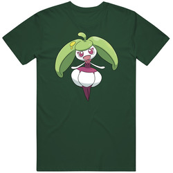 Steenee Pokemon Pig In Vintage Retro Forest Green T Shirt Steenee Pokemon Pig In Vintage Retro Forest Green T Shirt