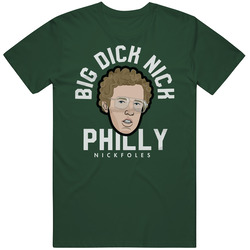 Big Dick Nick Philadelphia Football Vintage Retro Forest Green T Shirt Big Dick Nick Philadelphia Football Vintage Retro Forest Green T Shirt