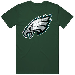 Philadelphia Eagles 2 Distressed Vintage Retro Forest Green T Shirt Philadelphia Eagles 2 Distressed Vintage Retro Forest Green T Shirt
