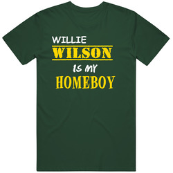 Willie Wilson Homeboy Basketball Hockey Baseball Football Vintage Forest Green Classic Unisex T Shirt Willie Wilson Homeboy Basketball Hockey Baseball Football Vintage Forest Green Classic Unisex T Shirt