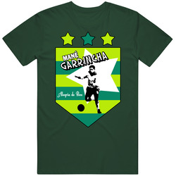 Garrincha Brazil Soccer Hero Vintage Forest Green Classic Unisex T Shirt Garrincha Brazil Soccer Hero Vintage Forest Green Classic Unisex T Shirt