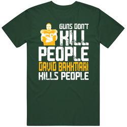 Guns Dont Kill David Bakhtiari Kills People Green Bay Football Vintage Forest Green Classic Unisex T Shirt Guns Dont Kill David Bakhtiari Kills People Green Bay Football Vintage Forest Green Classic Unisex T Shirt