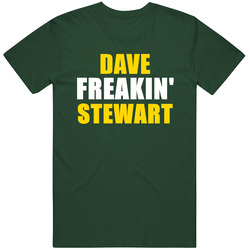 Dave Stewart Freakin Baseball Oakland Sports California Vintage Forest Green Classic Unisex T Shirt Dave Stewart Freakin Baseball Oakland Sports California Vintage Forest Green Classic Unisex T Shirt