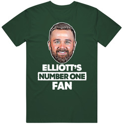 Jake Elliott Number One Fan Vintage Forest Green Classic Unisex T Shirt Jake Elliott Number One Fan Vintage Forest Green Classic Unisex T Shirt