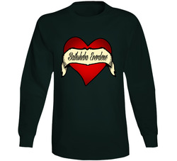 Heart Tattoo Favorite Novel Character Fan Vintage Forest Green Classic Unisex Long Sleeve T Shirt Heart Tattoo Favorite Novel Character Fan Vintage Forest Green Classic Unisex Long Sleeve T Shirt