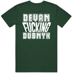 Devan Dubnyk Fcking Minnesota Hockey Sports Athlete Fan Vintage Forest Green Classic Unisex T Shirt