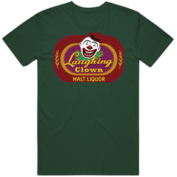 Talladega Nights Laughing Clown Liquor Vintage Forest Green Classic Unisex T Shirt Talladega Nights Laughing Clown Liquor Vintage Forest Green Classic Unisex T Shirt