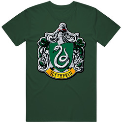 Harry Potter Slytherin Crest Vintage Forest Green Classic Unisex T Shirt Harry Potter Slytherin Crest Vintage Forest Green Classic Unisex T Shirt