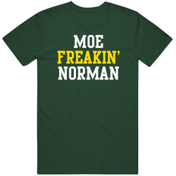Moe Freakin' Norman Funny Professional Golfer Fan Favorite Vintage Forest Green Classic Unisex T Shirt Moe Freakin' Norman Funny Professional Golfer Fan Favorite Vintage Forest Green Classic Unisex T Shirt