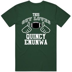 This Guy Loves Quincy Enunwa New York NY Football Fan Sports T Shirts Vintage Forest Green Classic Unisex T Shirt This Guy Loves Quincy Enunwa New York NY Football Fan Sports T Shirts Vintage Forest Green Classic Unisex T Shirt