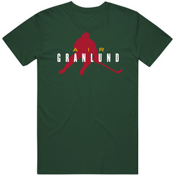Air Mikael Granlund Minnesota Hockey Vintage Forest Green Classic Unisex T Shirt