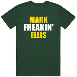 Mark Ellis Freakin Baseball Oakland Sports California Vintage Forest Green Classic Unisex T Shirt Mark Ellis Freakin Baseball Oakland Sports California Vintage Forest Green Classic Unisex T Shirt
