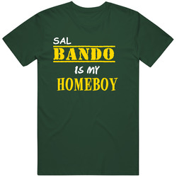 Sal Bando Homeboy Basketball Hockey Baseball Football Vintage Forest Green Classic Unisex T Shirt Sal Bando Homeboy Basketball Hockey Baseball Football Vintage Forest Green Classic Unisex T Shirt