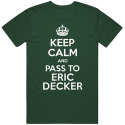 Keep Calm And Let Eric Decker Handle It New York Ny Football Player Sports Fan Vintage Forest Green Classic Unisex T Shirt Keep Calm And Let Eric Decker Handle It New York Ny Football Player Sports Fan Vintage Forest Green Classic Unisex T Shirt