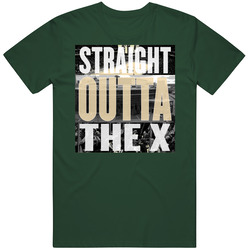 Minnesota The X Xcel Energy Center Straight Outta Arena Hockey Fan Vintage Forest Green Classic Unisex T Shirt Minnesota The X Xcel Energy Center Straight Outta Arena Hockey Fan Vintage Forest Green Classic Unisex T Shirt