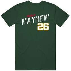 Gerald Mayhew 26 Favorite Player Minnesota Hockey Fan Vintage Forest Green Classic Unisex T Shirt Gerald Mayhew 26 Favorite Player Minnesota Hockey Fan Vintage Forest Green Classic Unisex T Shirt