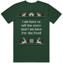 Here To Tell The Story Muppets Christmas Ugly Vintage Forest Green Classic Unisex T Shirt Here To Tell The Story Muppets Christmas Ugly Vintage Forest Green Classic Unisex T Shirt