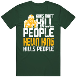 Guns Dont Kill Kevin King Kills People Green Bay Football Vintage Forest Green Classic Unisex T Shirt Guns Dont Kill Kevin King Kills People Green Bay Football Vintage Forest Green Classic Unisex T Shirt