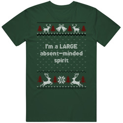 Large Absent Minded Spirit Muppets Christmas Ugly Vintage Forest Green Classic Unisex T Shirt Large Absent Minded Spirit Muppets Christmas Ugly Vintage Forest Green Classic Unisex T Shirt