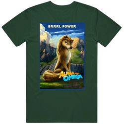 Alpha And Omega Animated Movie 2010 Vintage Forest Green Classic Unisex T Shirt Alpha And Omega Animated Movie 2010 Vintage Forest Green Classic Unisex T Shirt