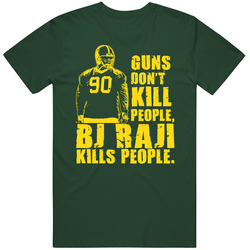Bj Raji Green Bay Football Guns Dont Kill People Vintage Forest Green Classic Unisex T Shirt Bj Raji Green Bay Football Guns Dont Kill People Vintage Forest Green Classic Unisex T Shirt