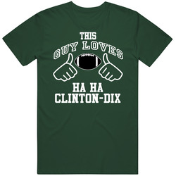 This Guy Loves Ha Ha Clinton-Dix Green Bay Football Fan Sports T Shirts Vintage Forest Green Classic Unisex T Shirt This Guy Loves Ha Ha Clinton-Dix Green Bay Football Fan Sports T Shirts Vintage Forest Green Classic Unisex T Shirt
