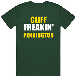 Cliff Pennington Freakin Baseball Oakland Sports California Vintage Forest Green Classic Unisex T Shirt