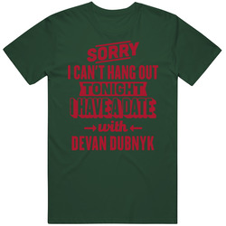 Cant Hangout Tonight Date With Devan Dubnyk Minnesota Hockey Vintage Forest Green Classic Unisex T Shirt Cant Hangout Tonight Date With Devan Dubnyk Minnesota Hockey Vintage Forest Green Classic Unisex T Shirt